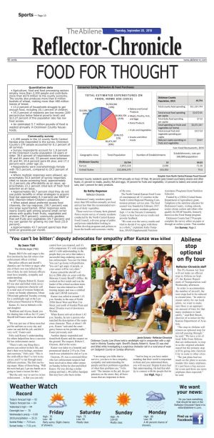 abilene reflector chronicle front page
