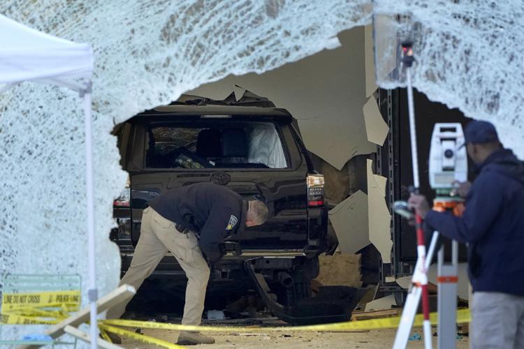 Man arrested after SUV drove through Massachusetts Apple store, leaving 1 dead and at least 20 injured