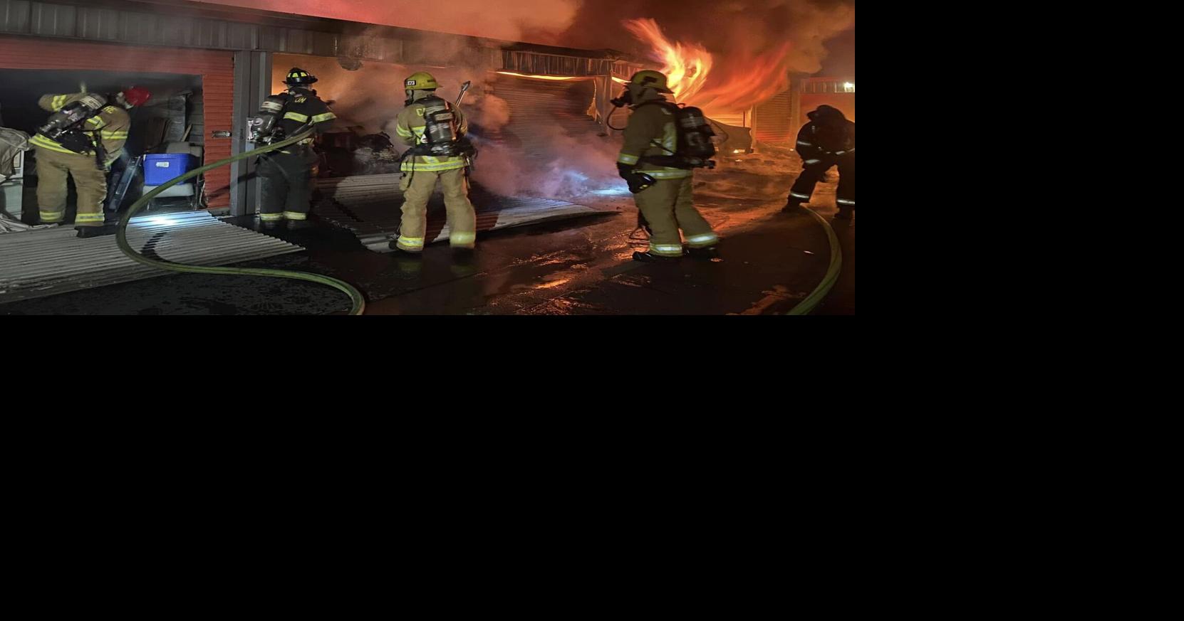 16-year-old arrested after crash and fire at Anderson storage facility ...