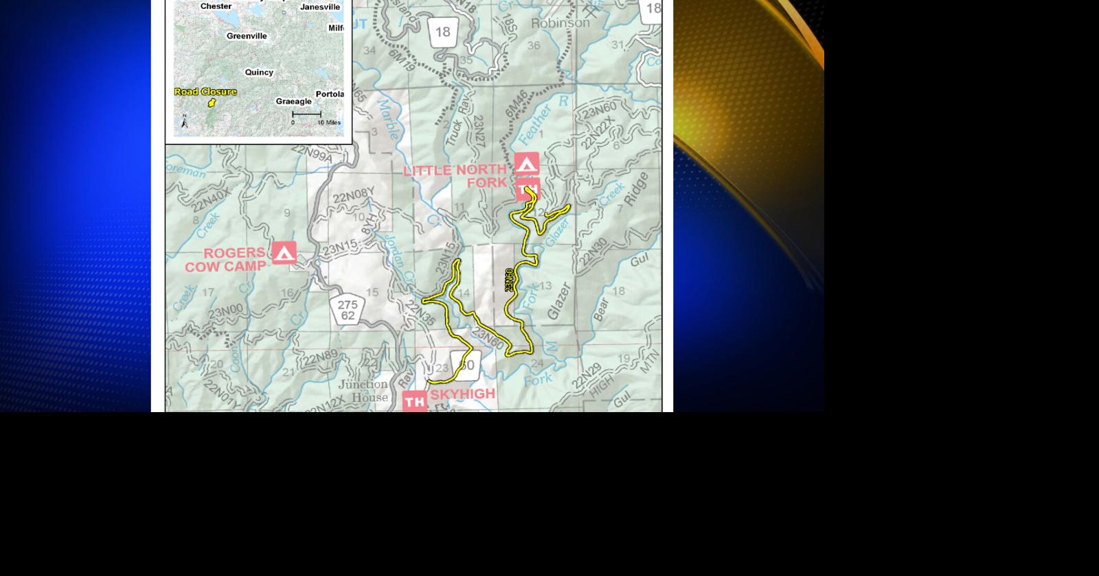 United States Forest Service issues closure order for Forest Road 23N60 ...