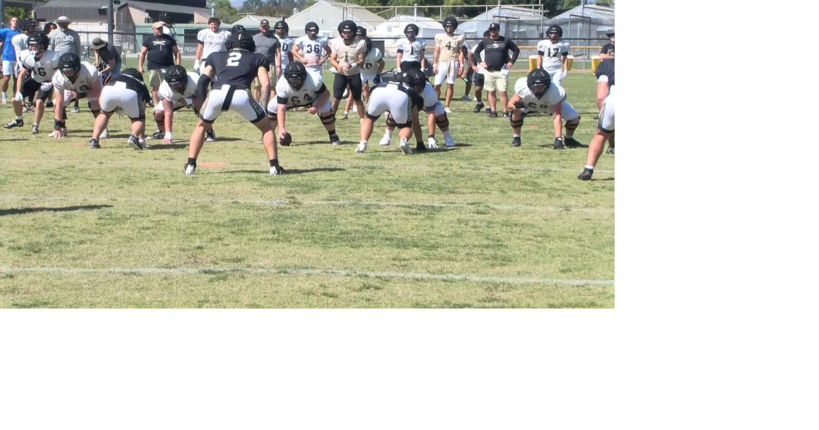 Butte College Roadrunners football team holds final spring practice on Thursday