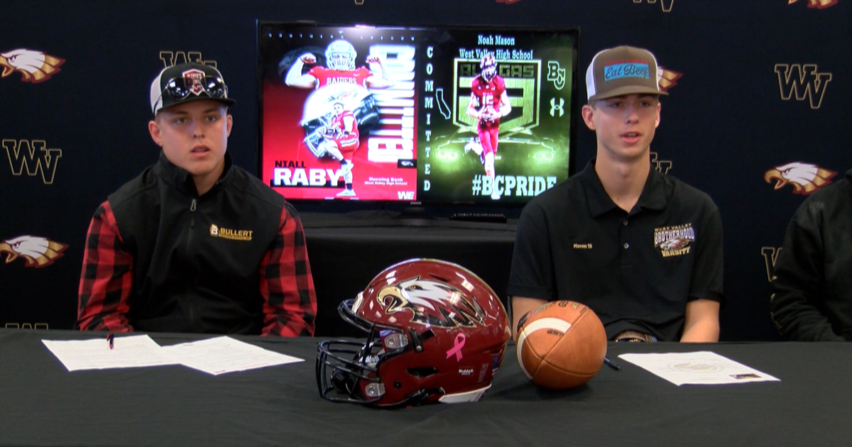 West Valley football duo ready to tackle the next level | News ...