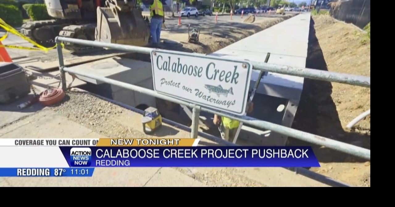 Downtown Redding creek project draws pushback from locals