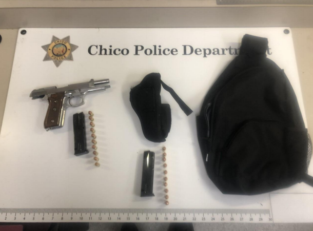 Police arrest armed felon in downtown Chico