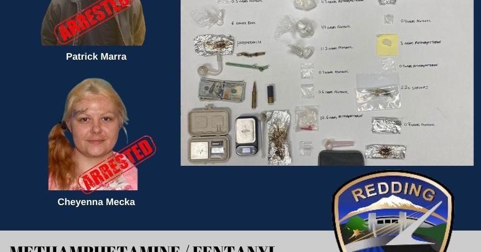 Traffic stop in Redding leads to drug arrests, multiple controlled ...