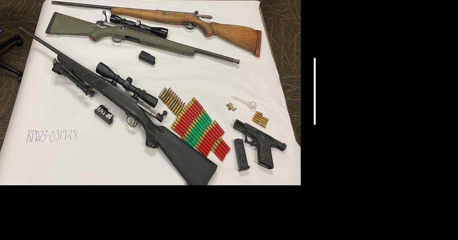 Traffic stop reveals four guns and ends with two arrests | News ...