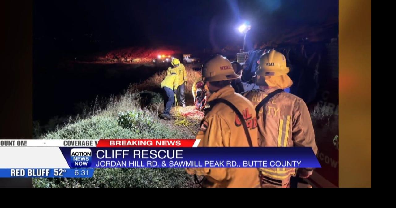 Car goes over cliff in Butte County, driver rescued after 10+ hours ...