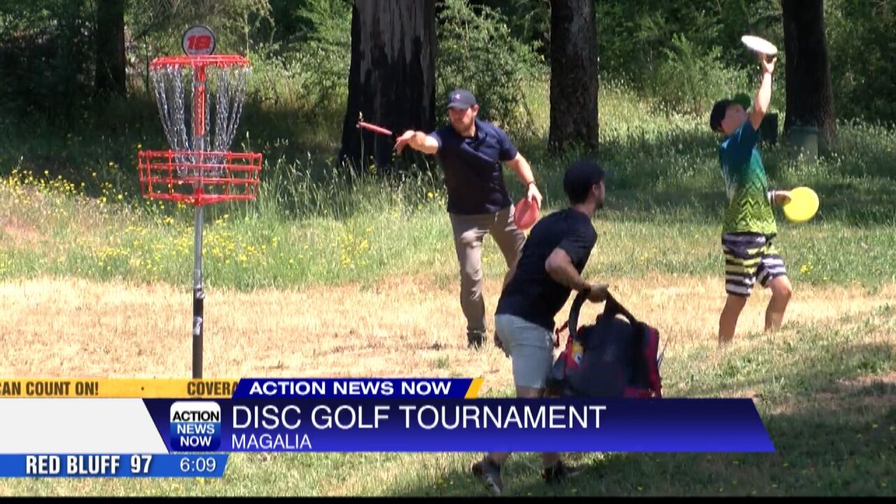 National Amateur Disc Golf Tournament held in Magalia News actionnewsnow pic