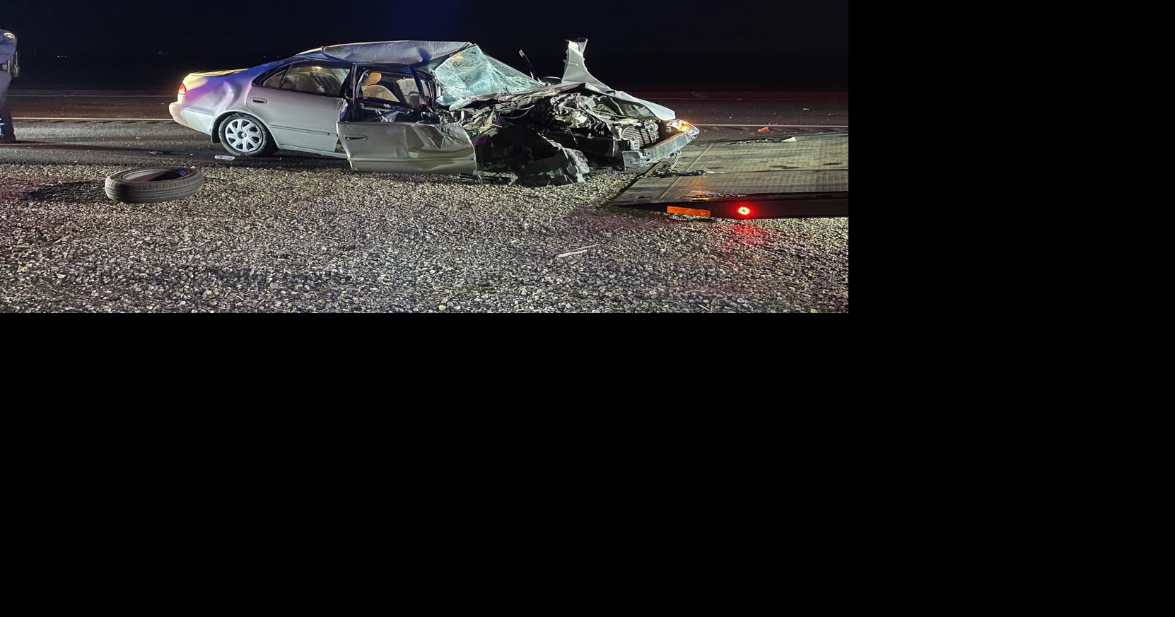 One person sent to hospital after car vs. semi rollover crash | News ...
