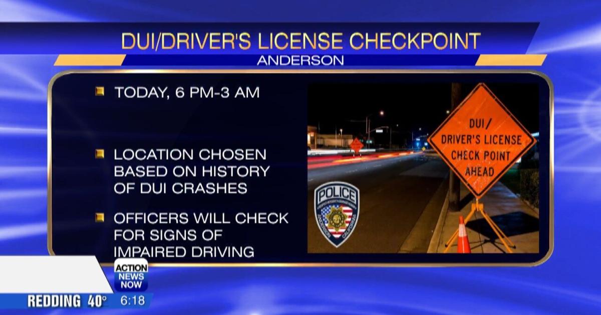 Anderson Police Department conducting DUI, driver's license checkpoint ...
