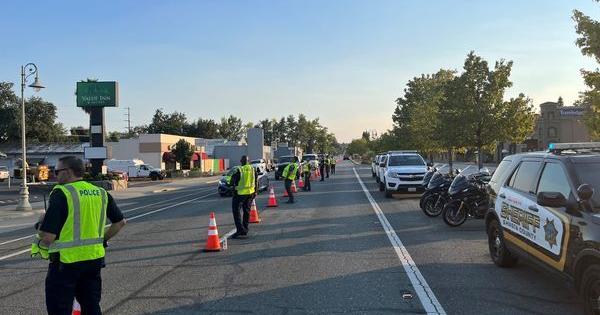 7 cited, 3 arrested during DUI and license checkpoint in Redding Friday ...