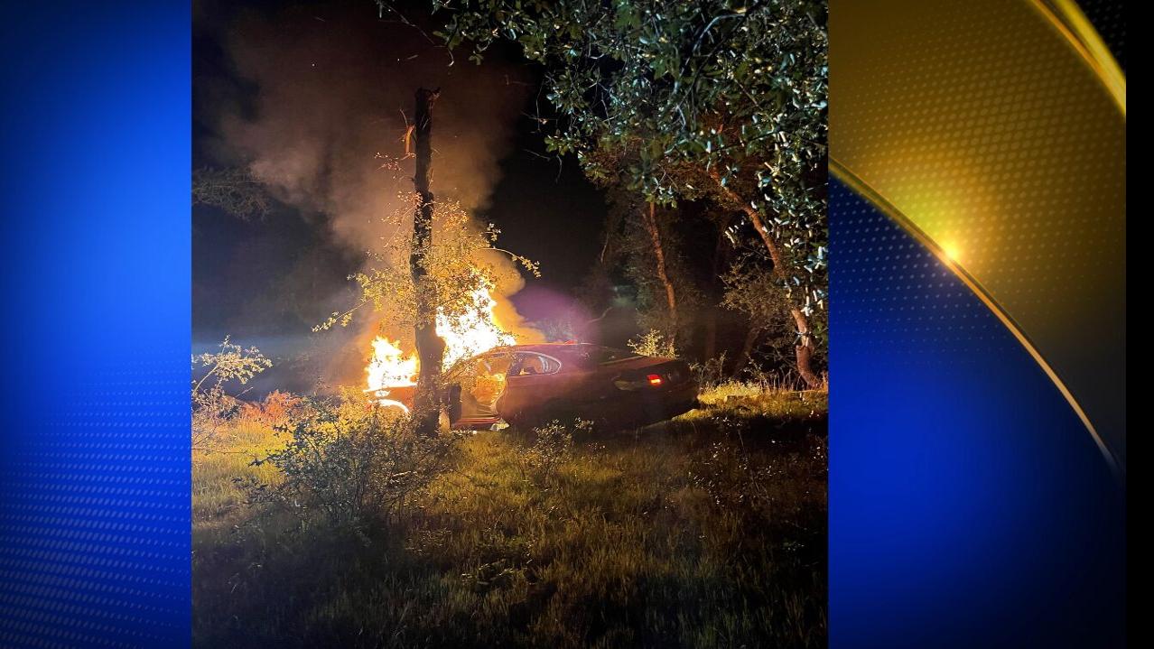Police Man Rescued After Crashing His Car And Tumbling Over A Cliff During Pursuit News Actionnewsnow Com