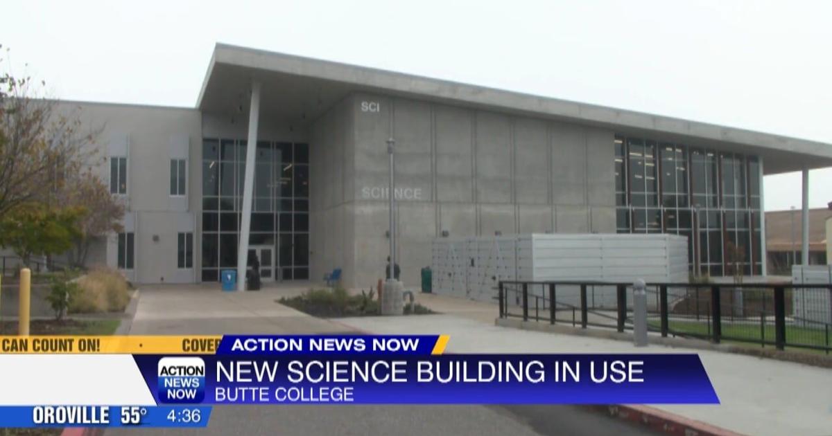 Butte College's new science building opens for first classes | Video ...
