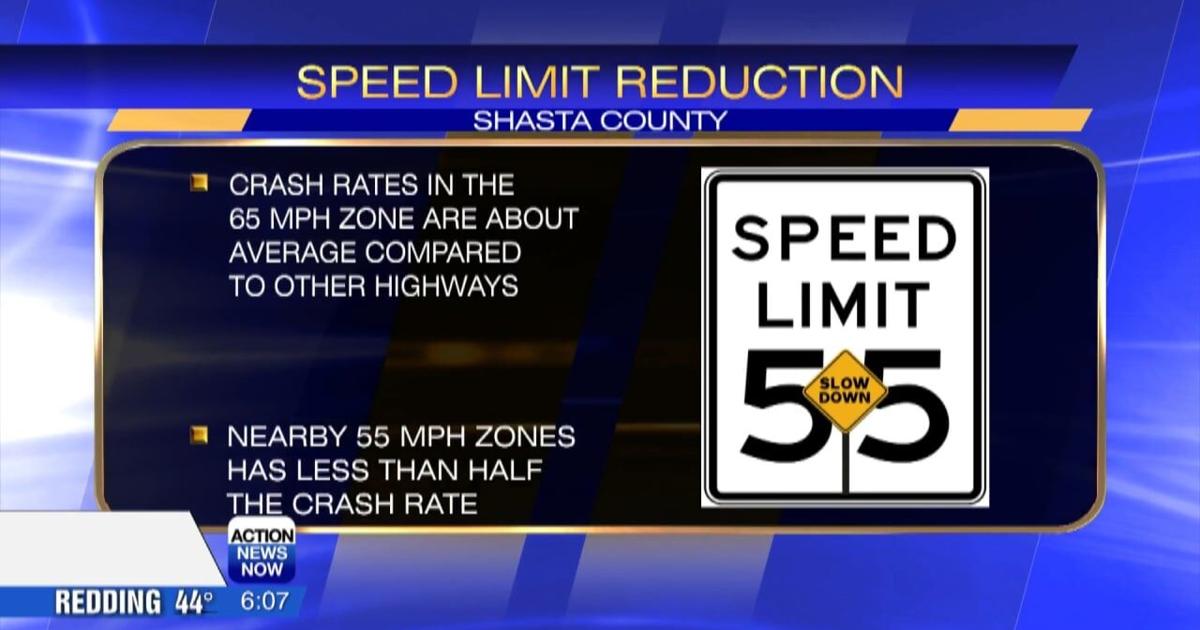 44mph Highway 44 speed limit drops to 55 mph through Palo Cedro | Video ...