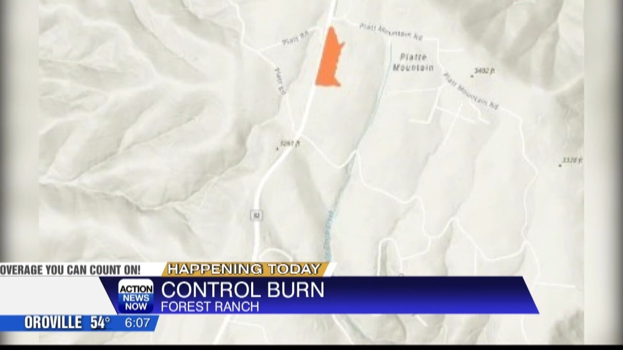 CAL FIRE Butte Unit conducting multiple prescribed burns in Butte County