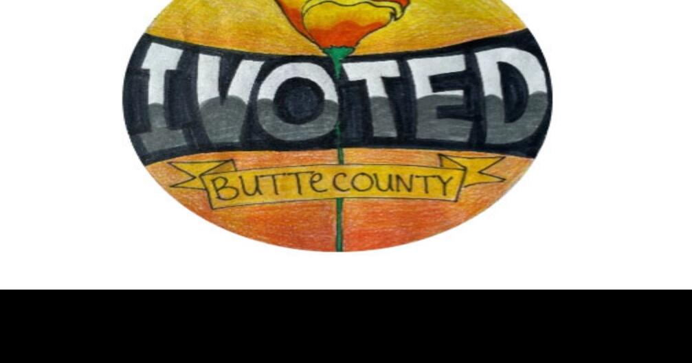 Butte County Clerk Recorder announces I Voted sticker contest winner