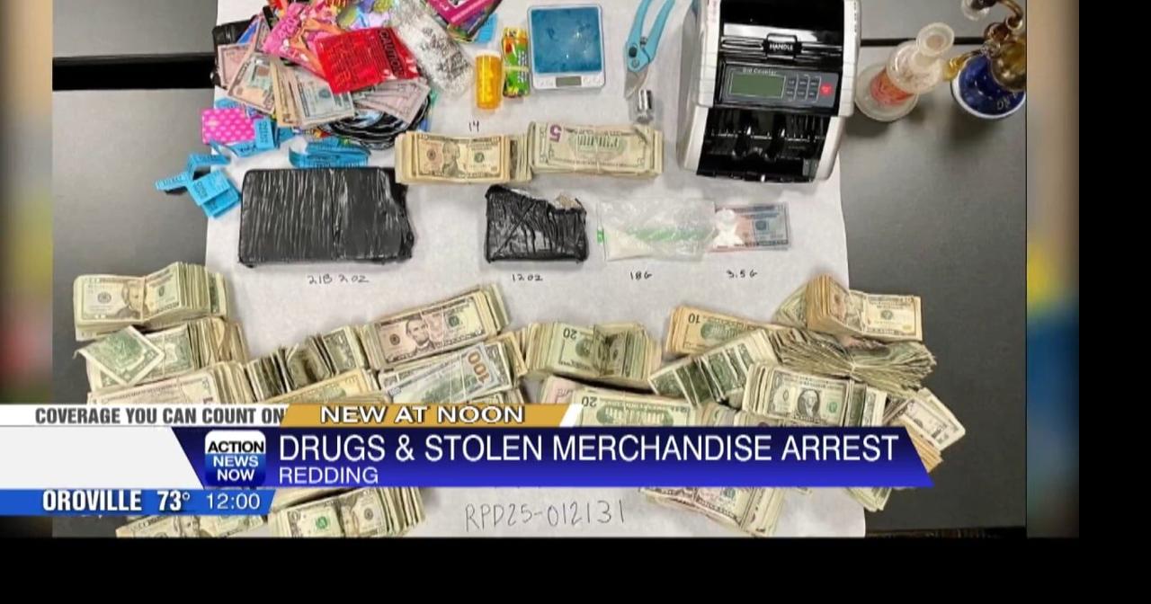 Redding man arrested for drugs and child endangerment | Video ...