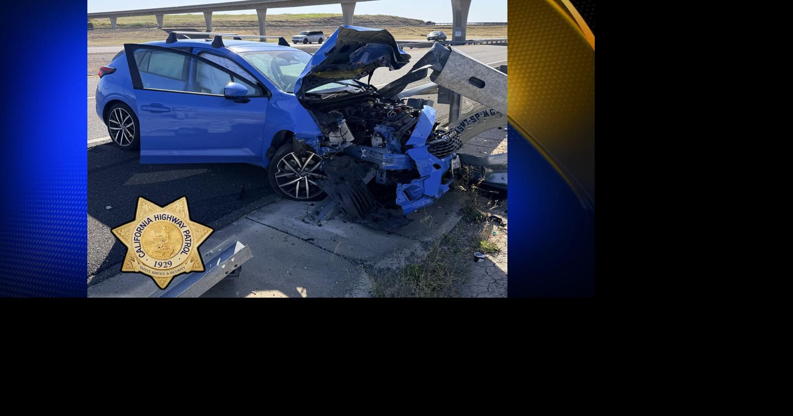 California Highway Patrol investigating after vehicle slams into guardrail on Highway 149 south of Chico