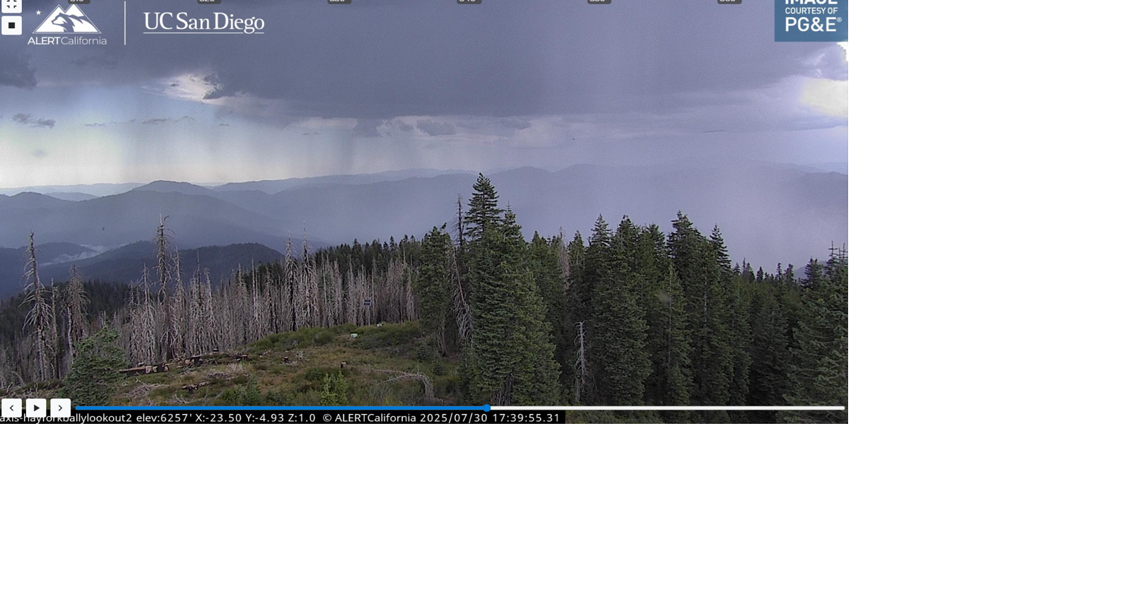 Special Weather Statement issued by NWS for strong thunderstorms in ...