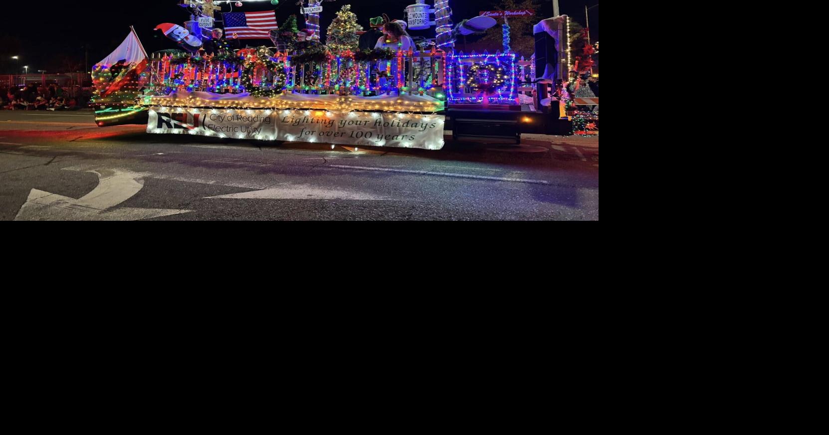 Redding's Christmas Parade lit up with joy and cheer | News ...