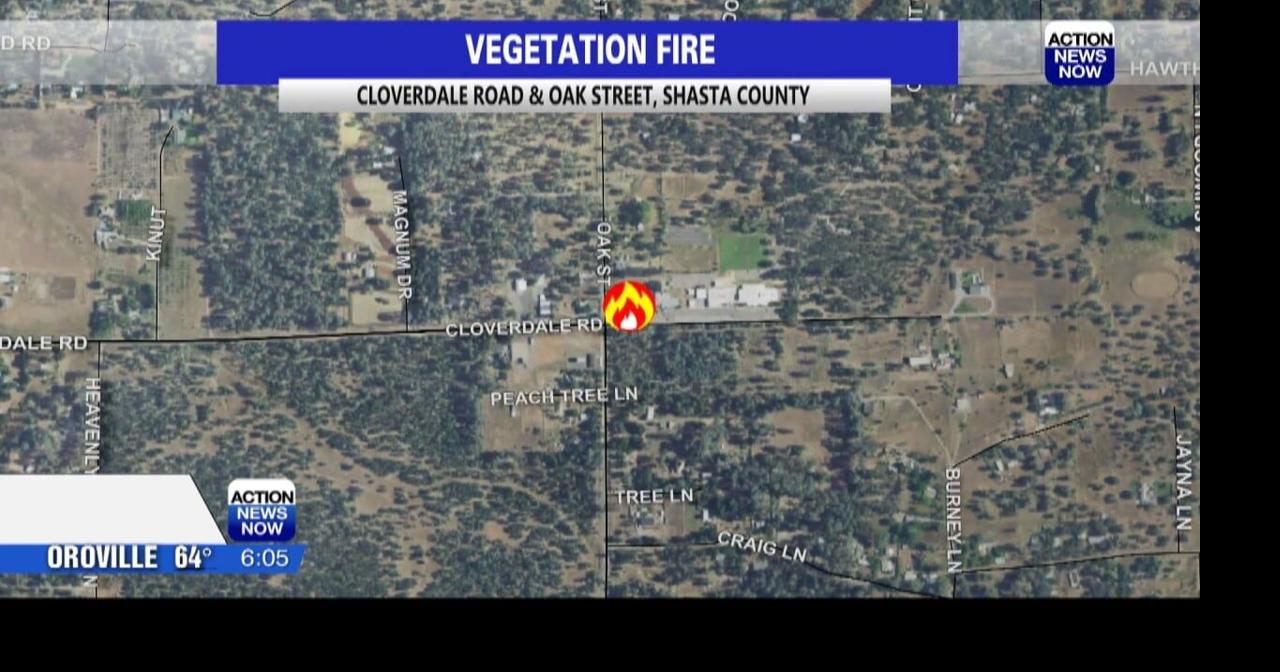 CAL FIRE crews contain vegetation fire west of Anderson Tuesday night ...