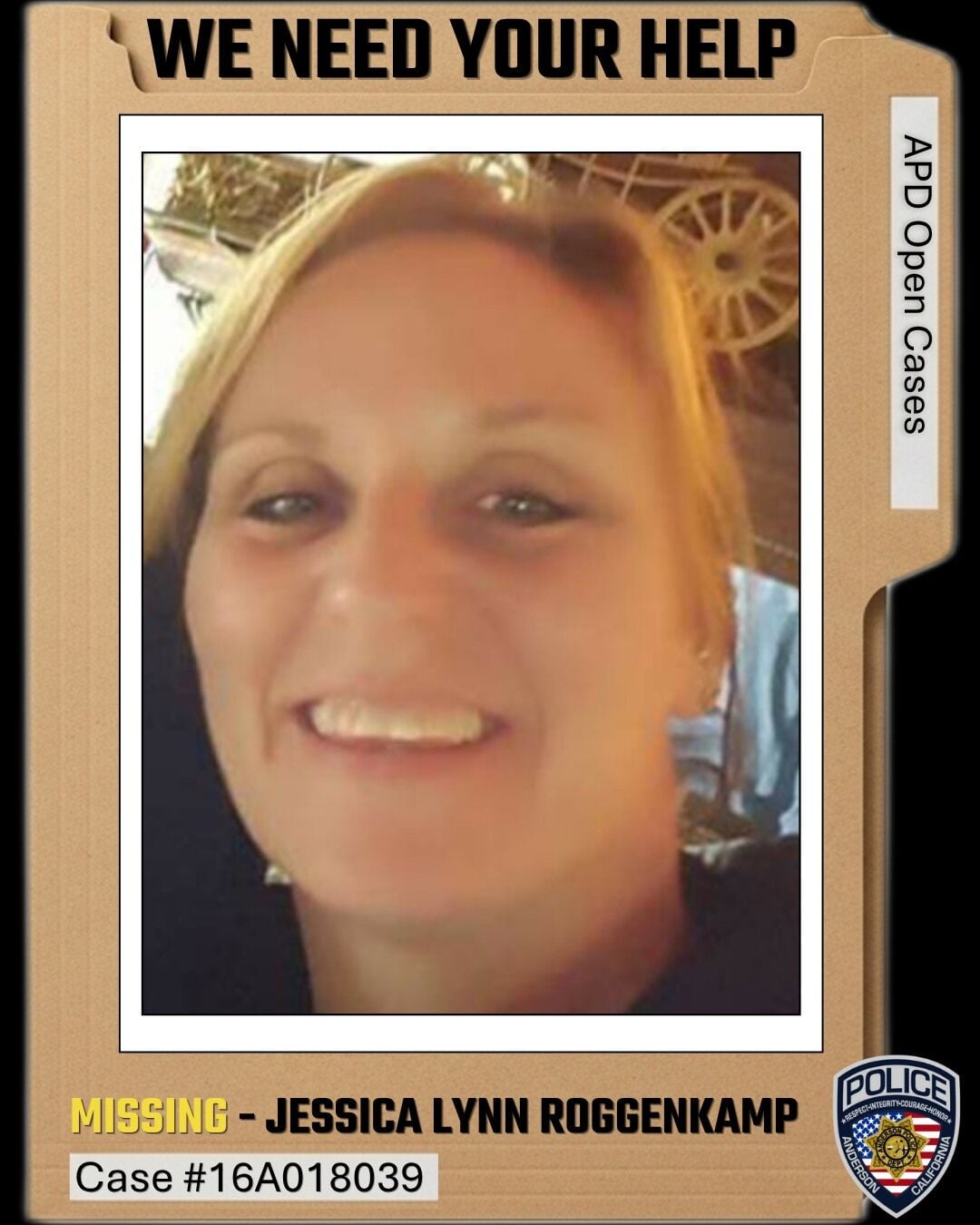 Anderson Police seek public help in 2016 missing person case | News ...