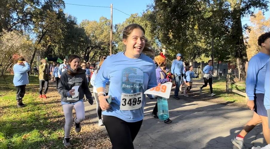 Hundreds line up for the 18th annual Run for Food Thanksgiving event