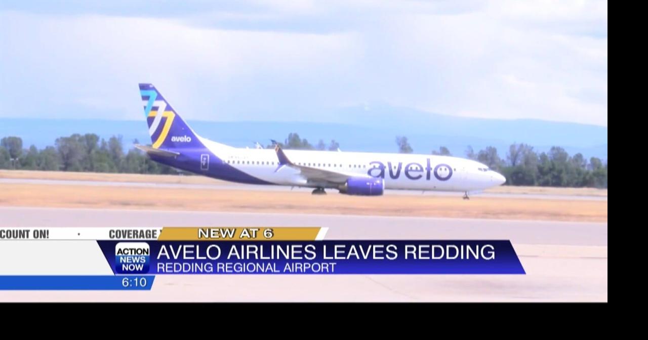 Avelo Airlines to discontinue flight service at Redding Regional