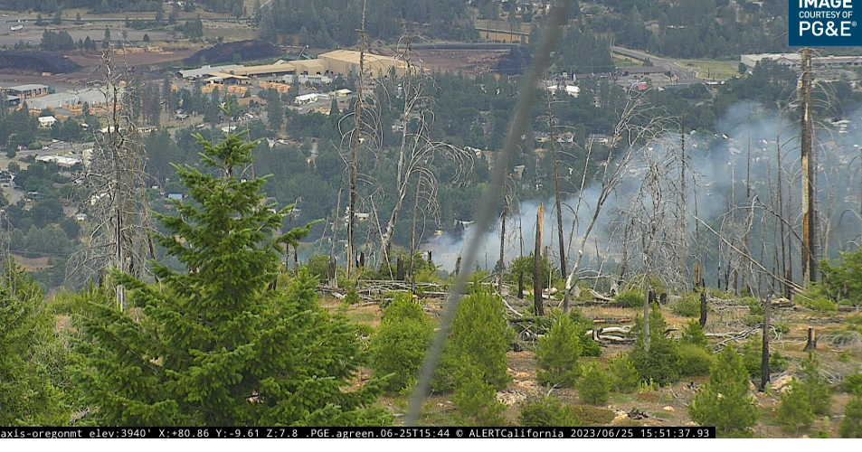 Multiple Weaverville streets under evacuation warnings due to fire