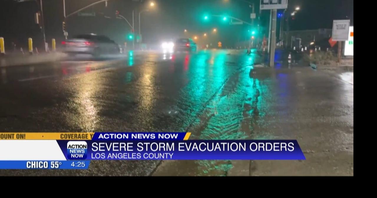 Evacuation orders in place for portions of Los Angeles County due to ...