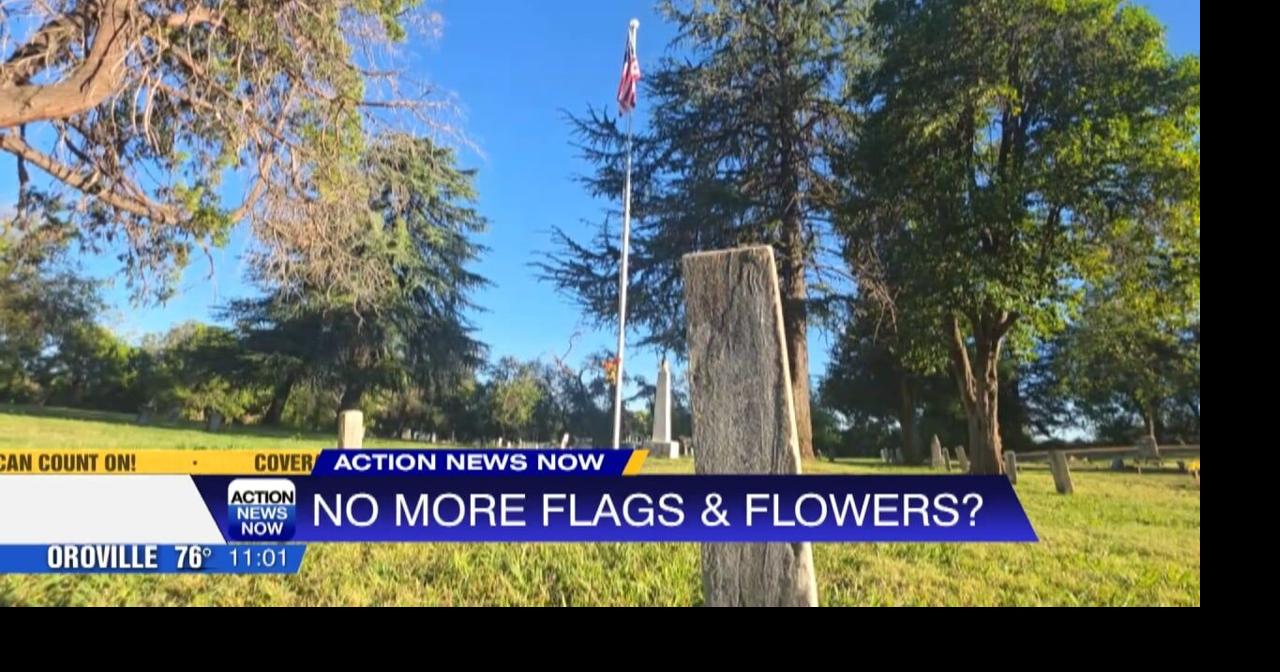 Flags and flowers tradition continues at Redding Memorial Park