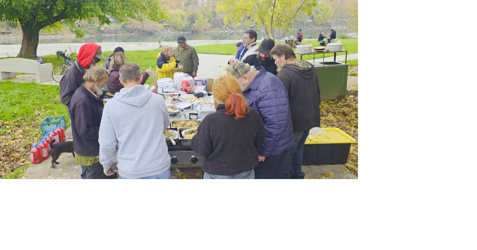 Local non-profit serves Thanksgiving meals to the homeless and less fortunate in Red Bluff