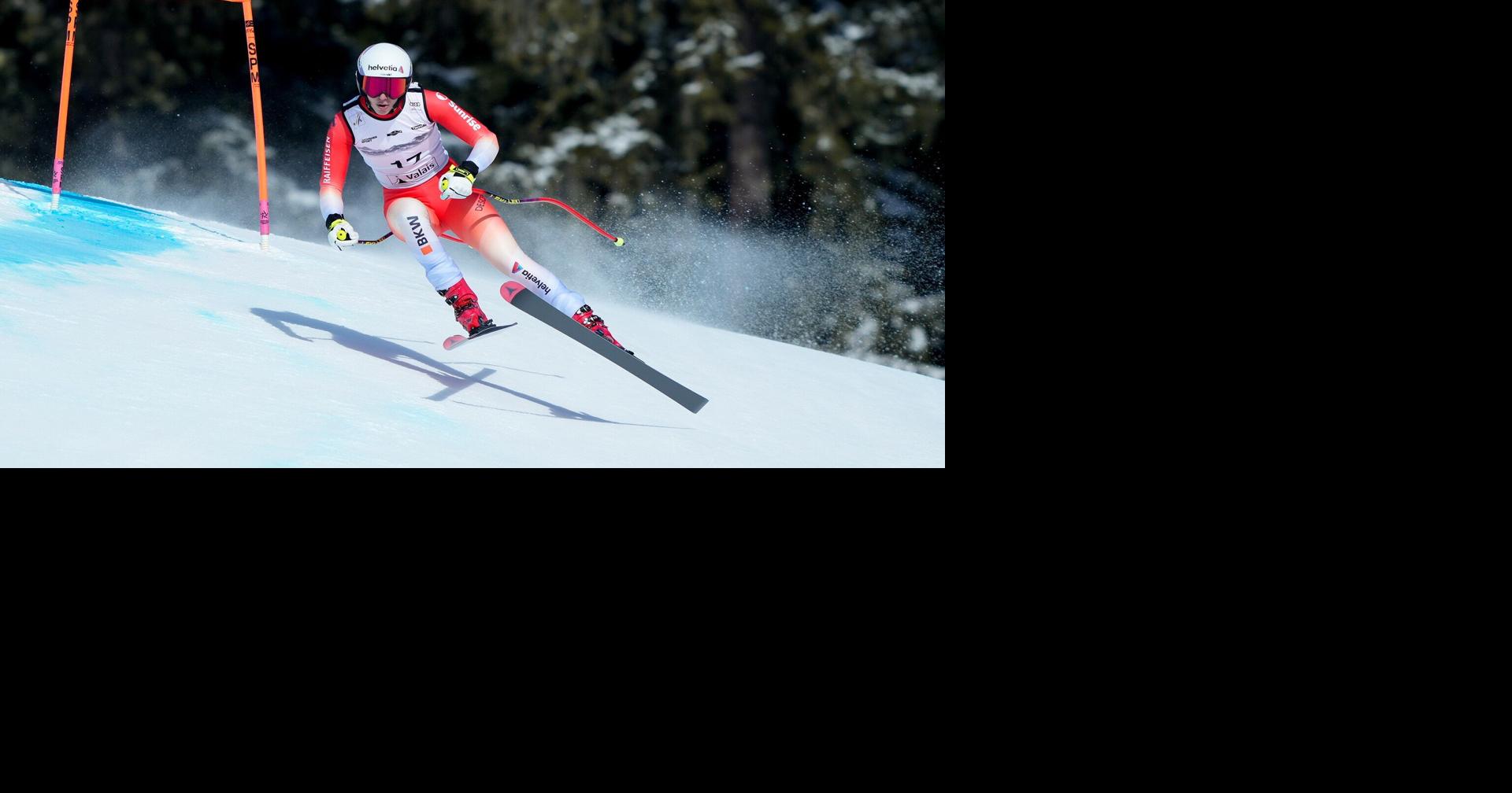 Local hero Malorie Blanc wins super-G at Crans Montana, Breezy Johnson finishes third