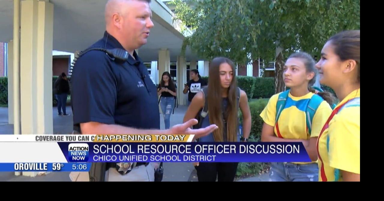 School Resource Officer at Chico High School 2018