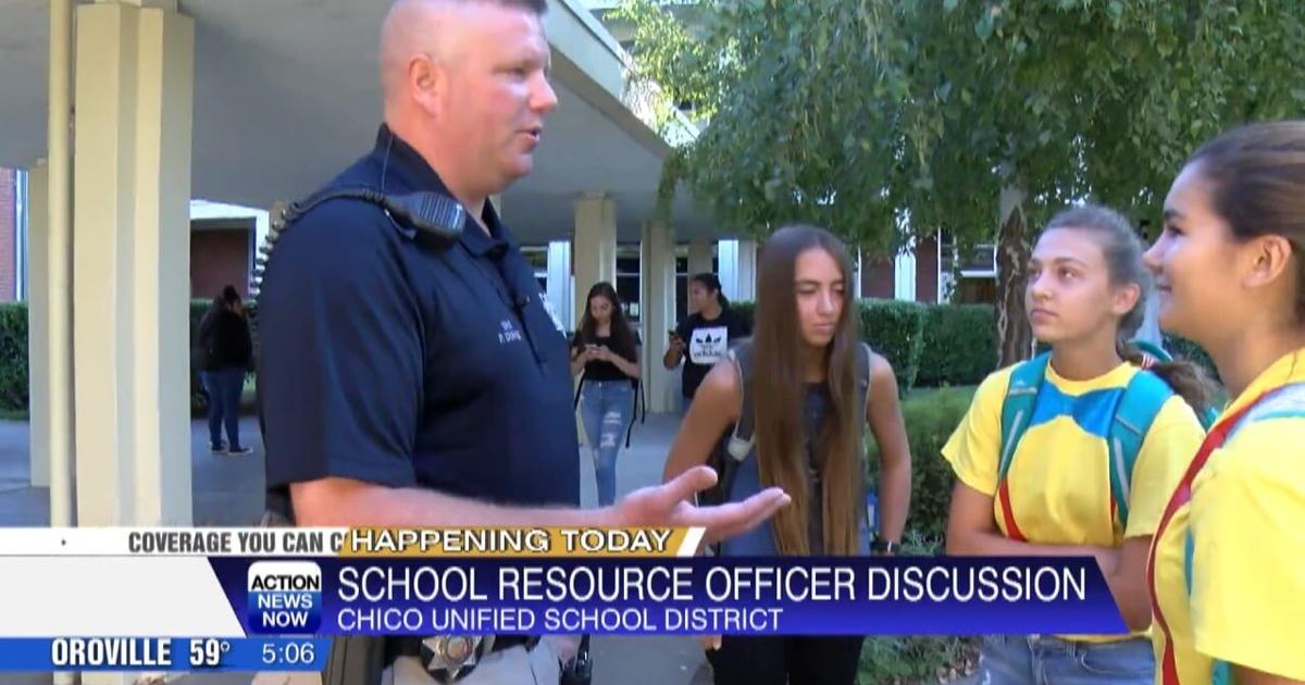 School Resource Officer at Chico High School 2018