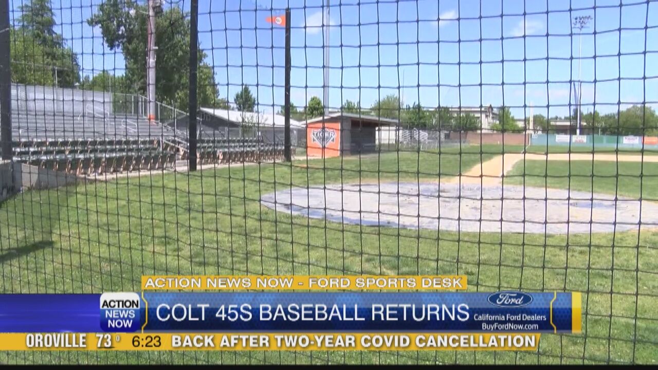 Colt 45s Baseball returns to Redding after two-year COVID