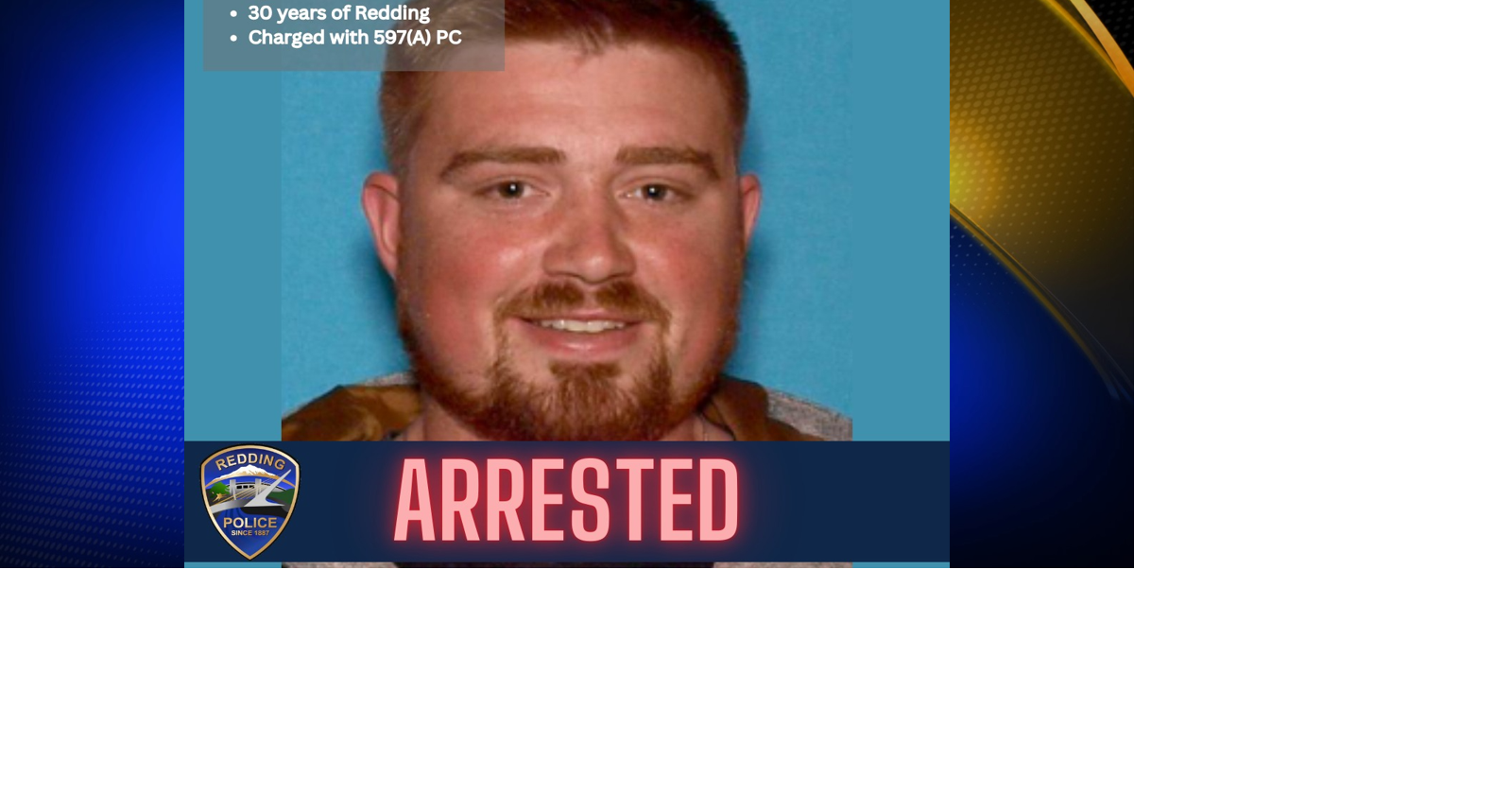 Redding man who posted video of kicking dead puppy arraigned in Shasta