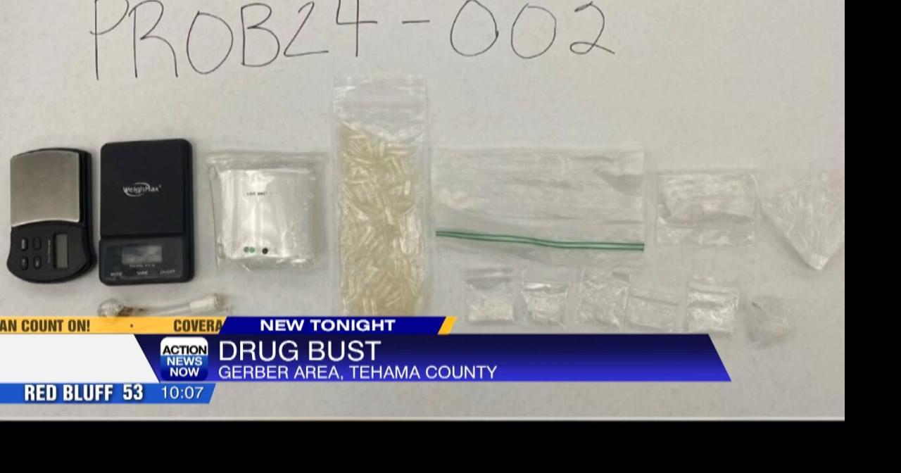 Drug bust in Tehama County Video