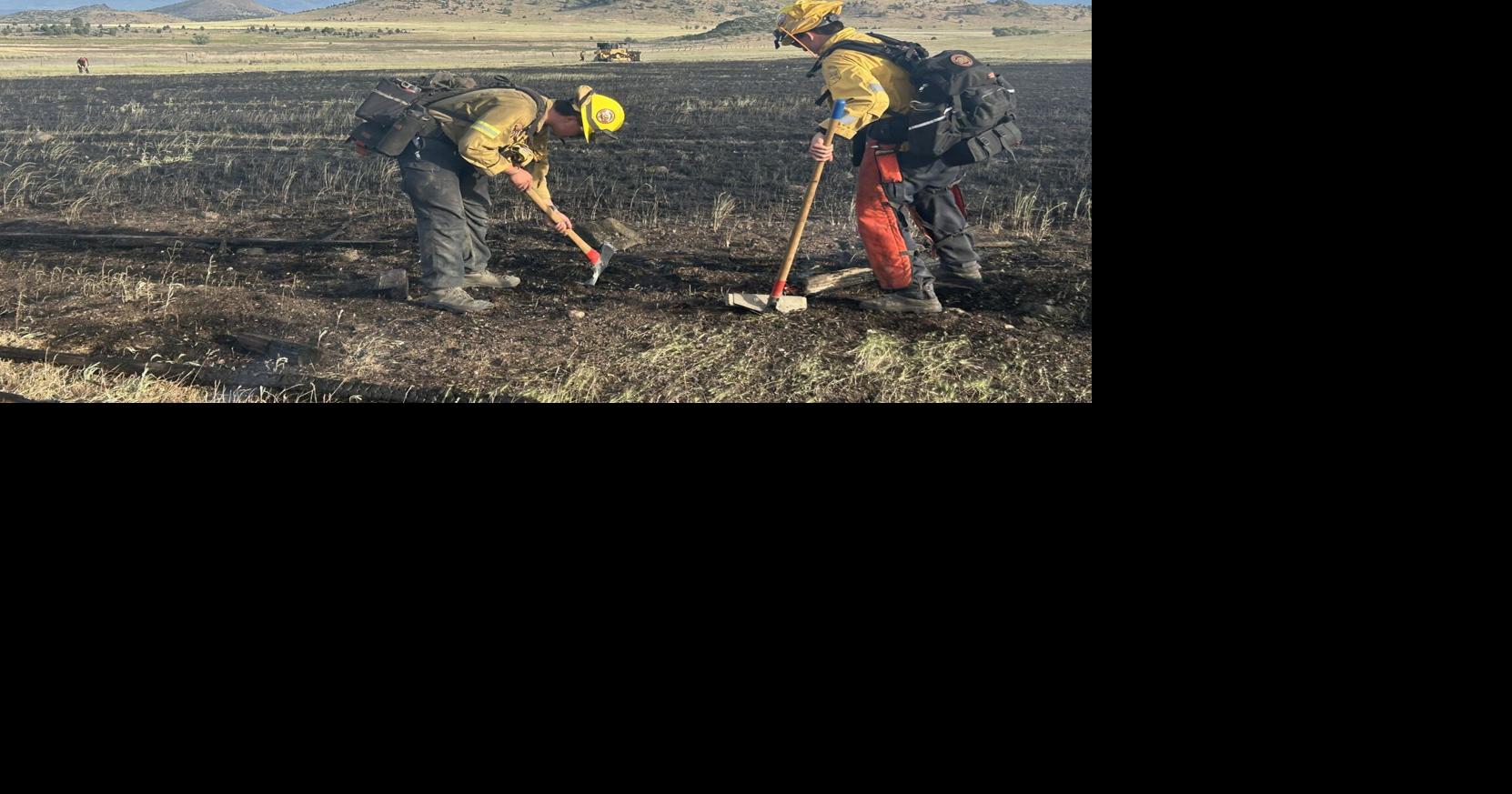 CAL FIRE crews contain vegetation fire near Montague in Siskiyou County ...