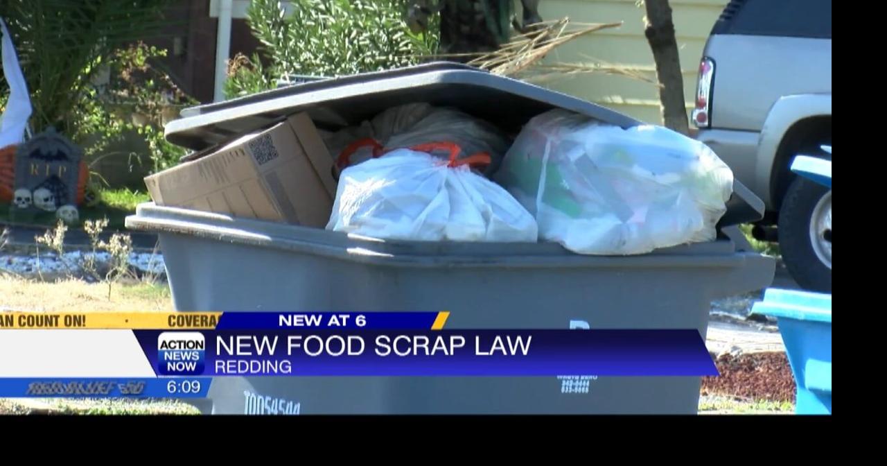 If you live in Redding, don't toss your food waste into the trash bin