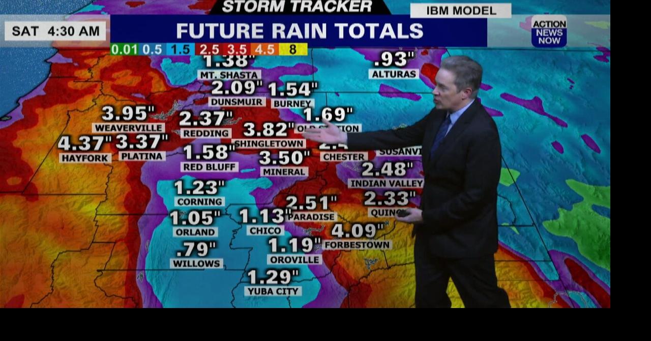 Storm Tracker Forecast - Overnight Rain And Snow; Much More Active ...