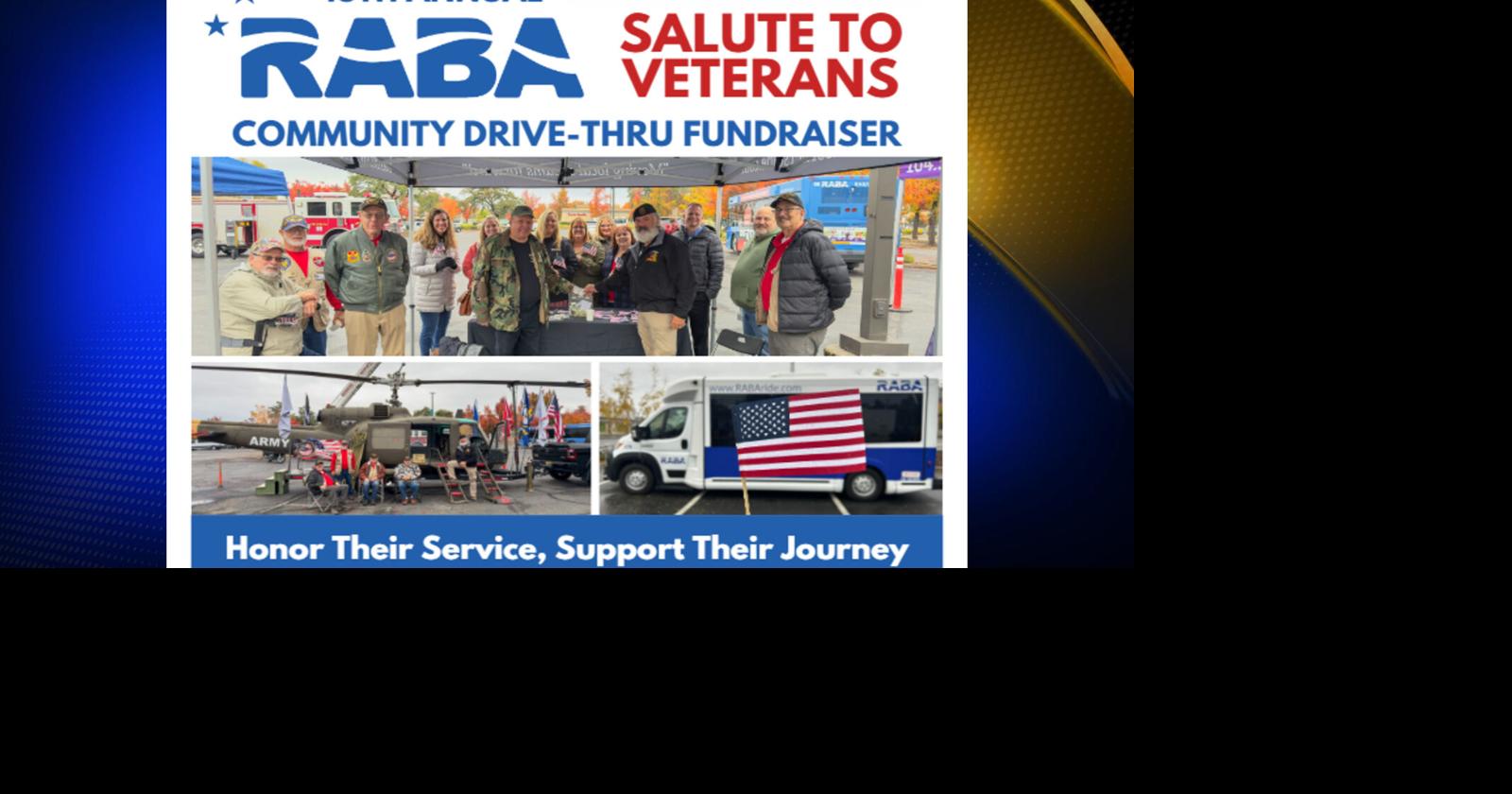 RABA holding 16th annual Salute to Veterans event with multiple drive ...