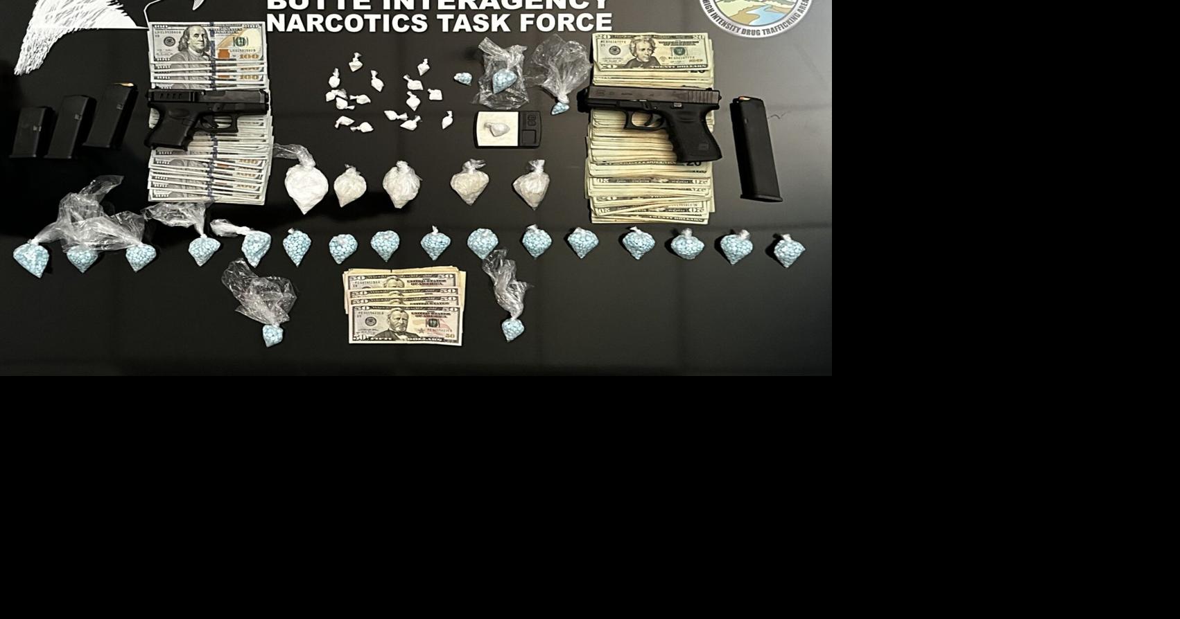 Chico man arrested after fentanyl pills, guns and drugs found in search ...