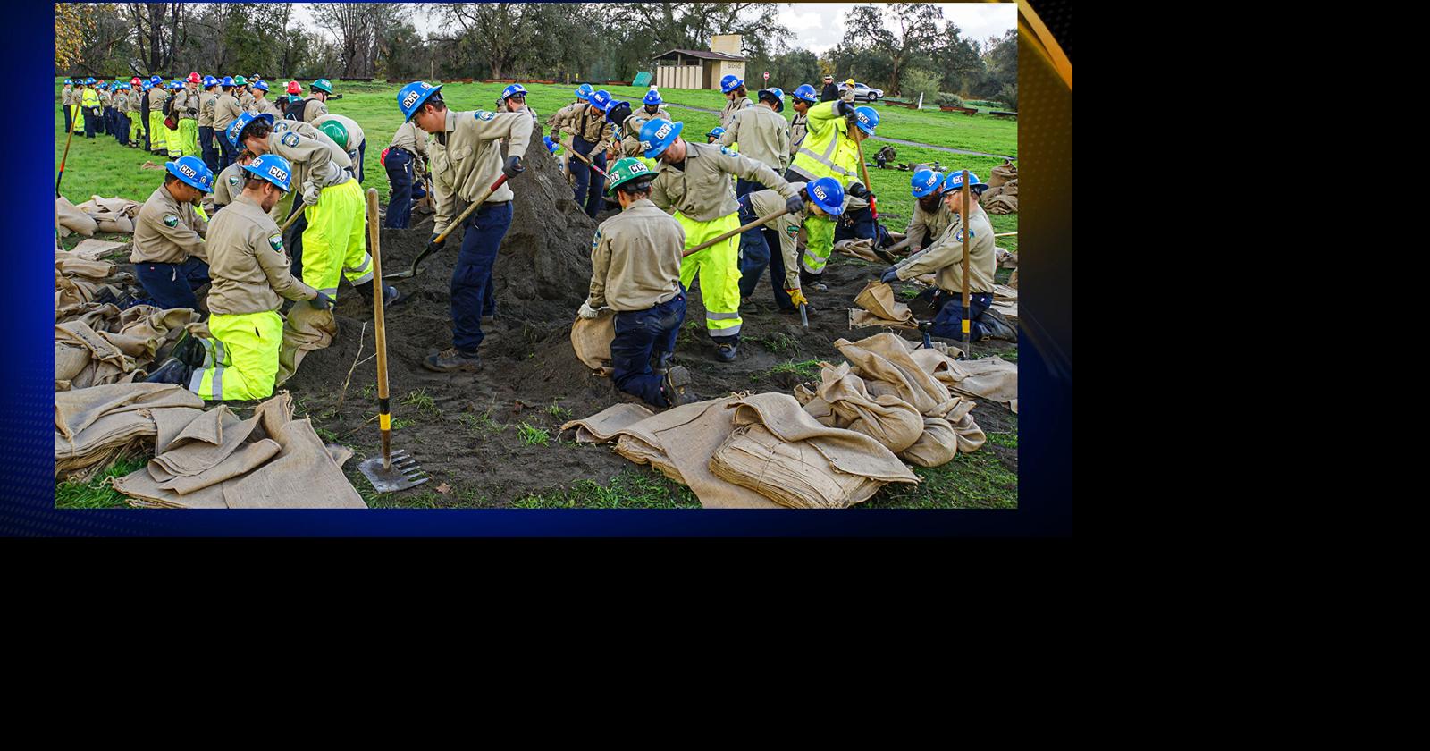 California Conservation Corps conducts training at Red Bluff Recreation Area