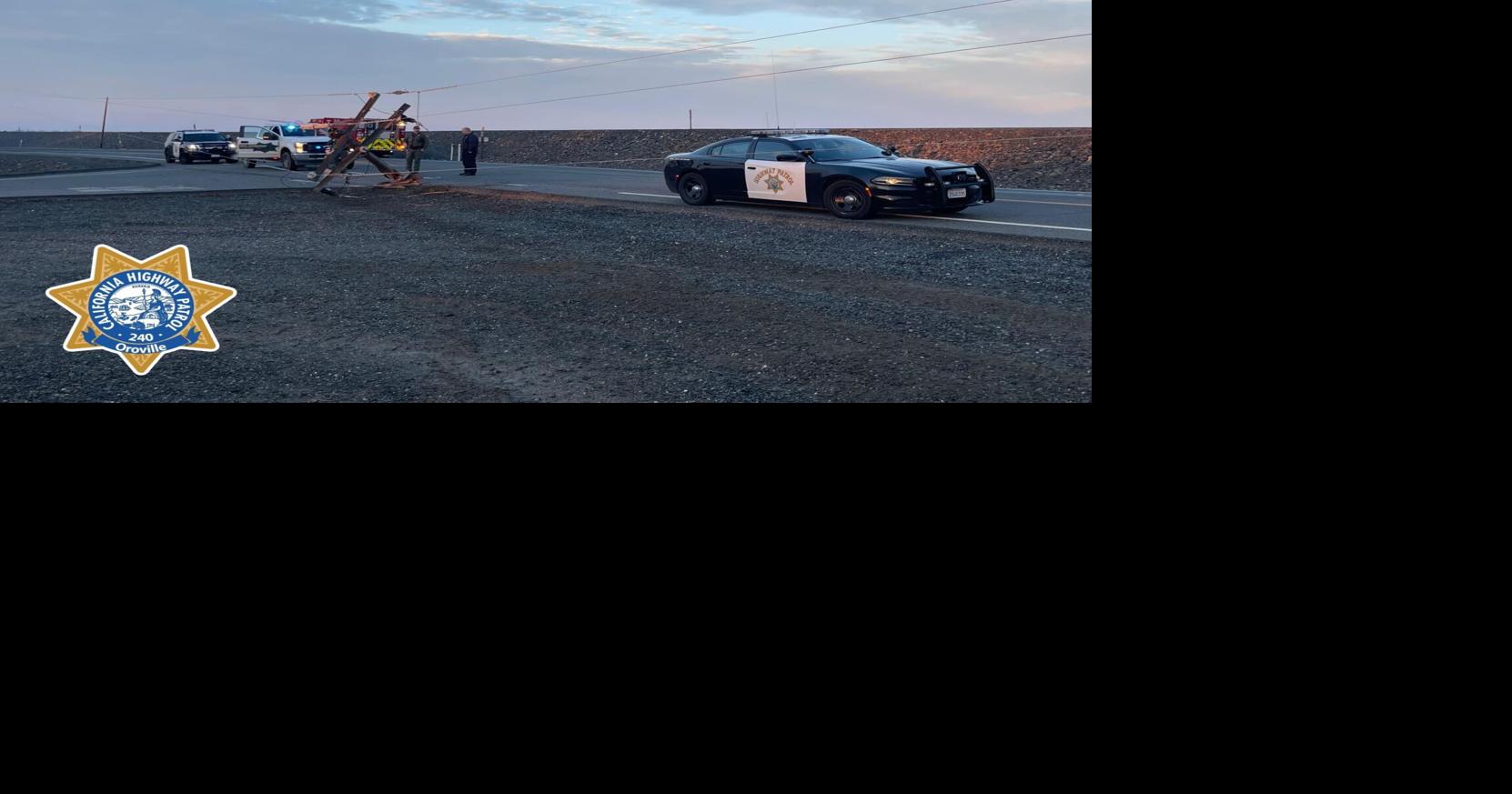 Oroville Wildlife Area Outlet Entrance at Larkin Road closed due to