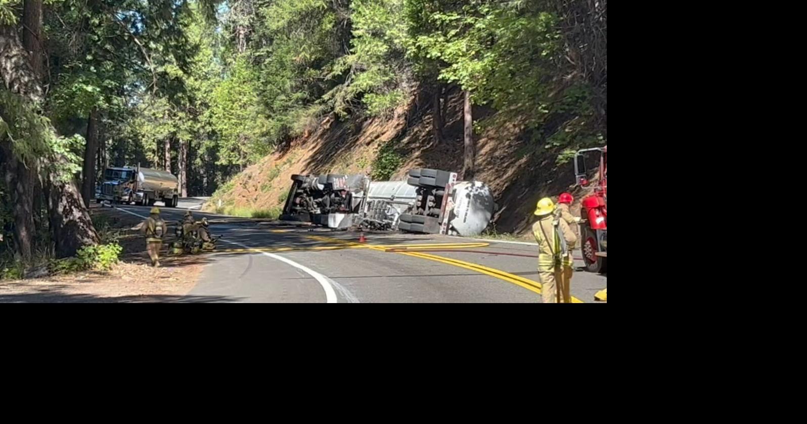 Highway 32 reopens at Butte/Tehama County Line after fuel tanker crash