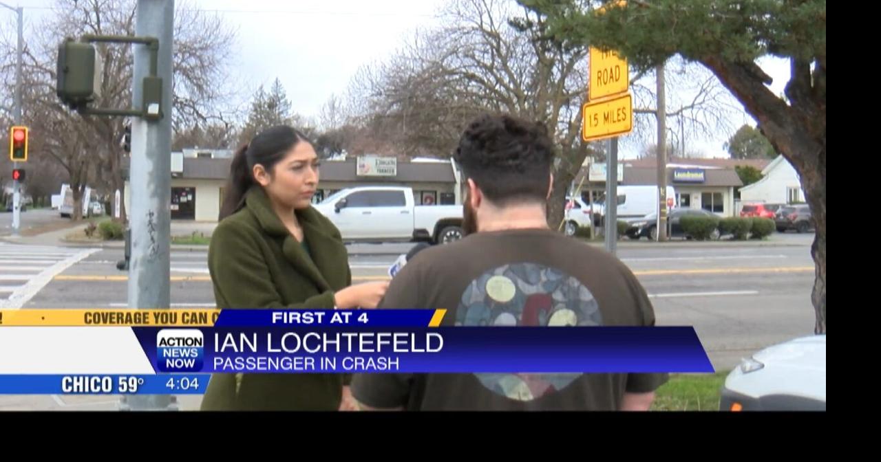 Passenger involved in car crash in Chico opens up Video