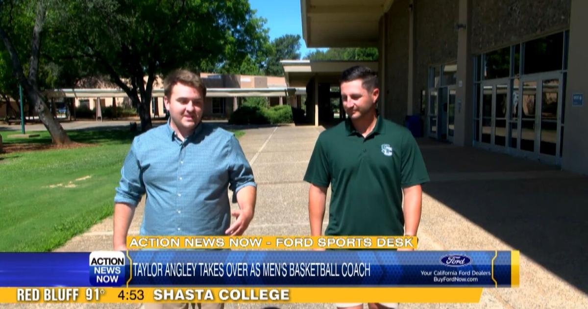 Taylor Angley takes over as new Shasta College men's basketball head coach