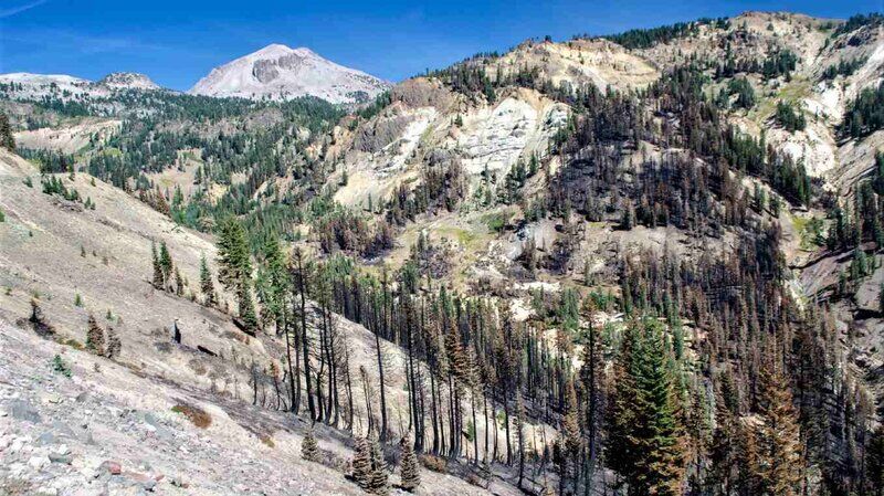 What Lassen Volcanic National Park looks like after the Dixie Fire 