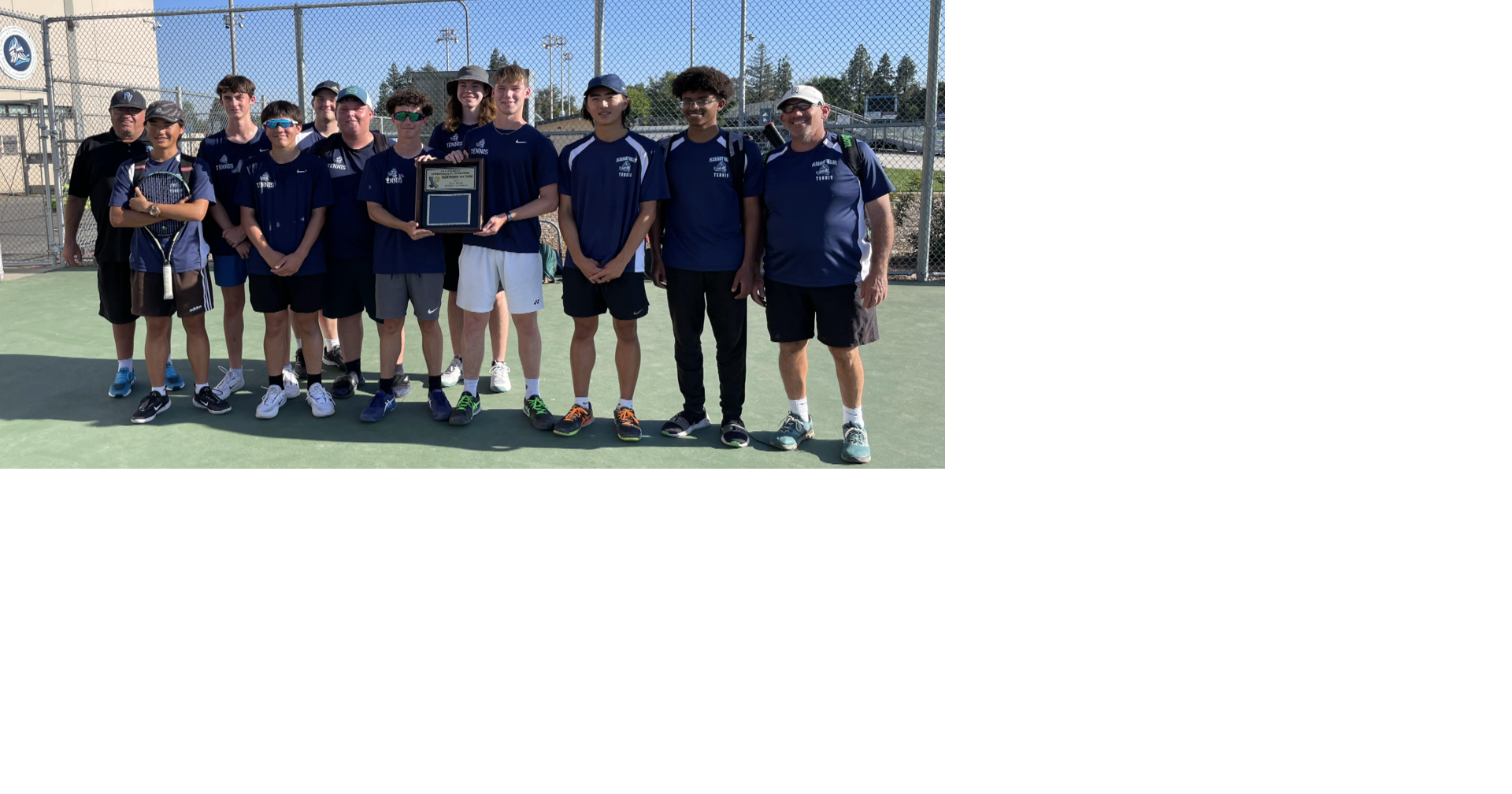 Pleasant Valley Boys Tennis wins Northern Section title | News ...